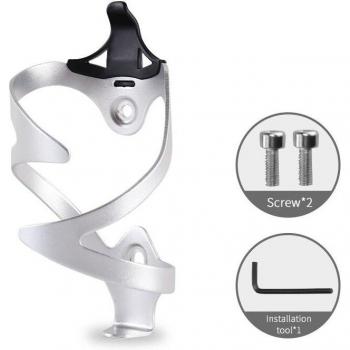 Cage à eau pour vélo en aluminium avec dégagement rapide RR7087