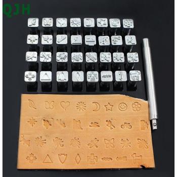32-Style Leather Stamping Punch Set