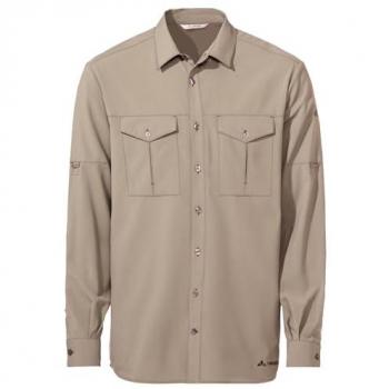 Vaude Herren Funktionshemd Rosemoor L/S II - Beige - XXL