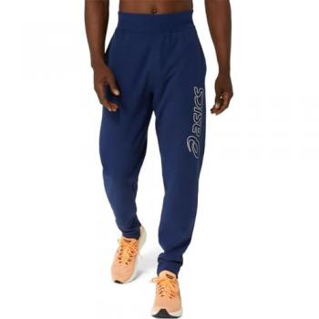 Pantaloni lunghi ASICS Sweatpant Logo blu navy intenso - XL
