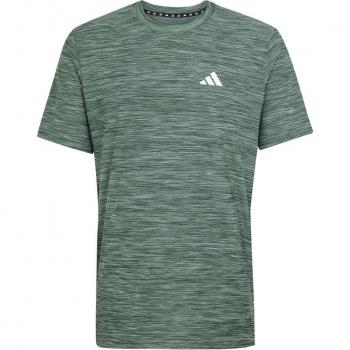 Camiseta Verde 2XL Adidas Training Essentials con Manga Corta