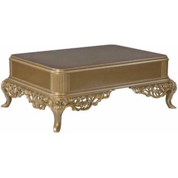 Casa Padrino Barock Couchtisch 130 × 92 × 50 cm – Prunkvoller Wohnzaun