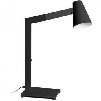 Lámpara IPERBRIKO Mesa Elegante Pantalla Negra Metálica 42×15×60,5 cm