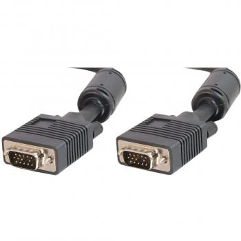 HD15‑VGA‑Kabel 0,5 m, C2G UXGA Pro Serie, Kompatibel mit Monitor & PC