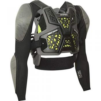 Acerbis Specktrum Lev2 Chaleco antibalas - Negro Amarillo (S M)