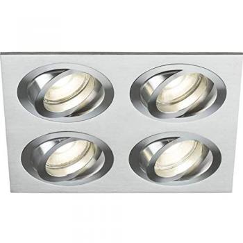 Downlight Ambar Cromo Cepillado