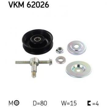 Polea de guía SKF VKM 62026 para correa de distribución
