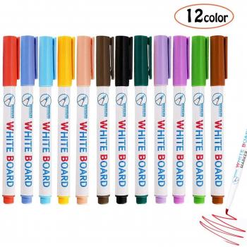 12 Pack Dry Erase Marker Pens Fine Tip