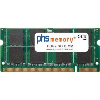 PHS-memory 2GB RAM für Lenovo ThinkPad SL400 DDR2 SO DIMM 667MHz PC2-5300S
