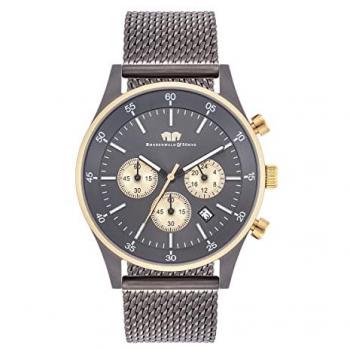 Orologio Analogue Blu Oro