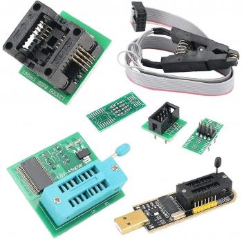 Adaptador CH341A para BIOS con Socket DIP8 y SOP8