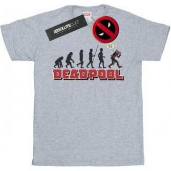 Lady Deadpool Evolution Cotton Shirt – Classic White
