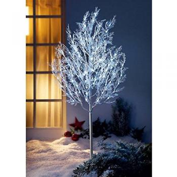 Garten-LED-Baum mit Kristallleuchten – Außenlichtkette XL