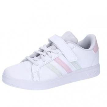 Adidas grand court 20 zapatilla moda niño Blanco (29)