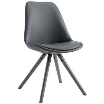 Silla Laval Rund Gris – Estilo Moderno de Simulacro