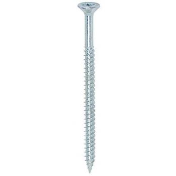 Zinc PZ Twin‑Threaded Double Countersunk Wood Screws – 12 × 3½″ (100 pcs)