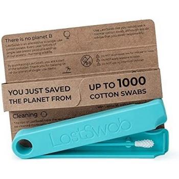 Cotonete Reutilizável Turquesa LastSwab Basic