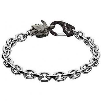 Cadena Pulsera Diesel para Hombre, Acero Inoxidable - DX1146040