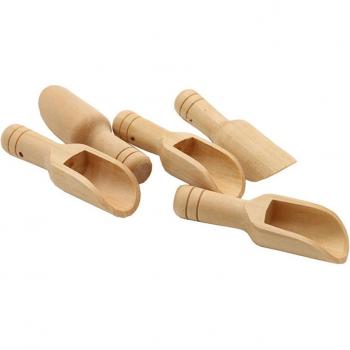 Juego de cucharas pequeñas de madera - JAN88