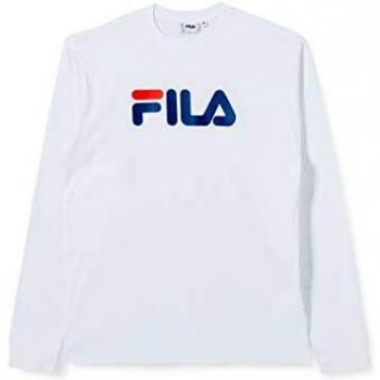 Fila T-Shirt Uomo Nero con Stampa All Over 681296 S