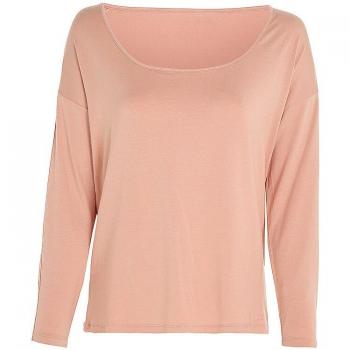 Calvin Klein Underwear Pyjama-T-Shirt 000QS7006E Beige Regular Fit L Damen