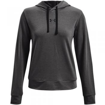 Felpa Rival Terry Under Armour per donne grigia (M)