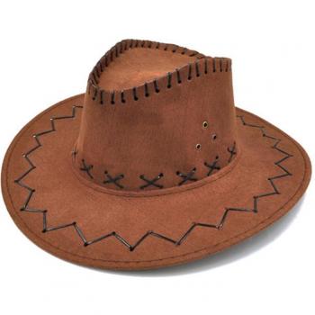 Cowgirl Casual Wide Brim Adjustable Cowboy Hat