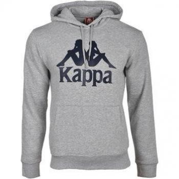 Kappa Unisex Hooded Sweatshirt Grey 705322 18M