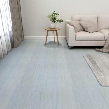 Samolepiace podlahové dosky PVC 55 ks, 5,11 m², zelené
