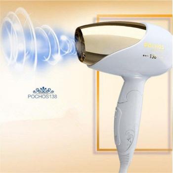 Pochos Sèche-Cheveux Compact 1300 avec Outils de Coiffure