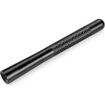 Antenne de Toit Universelle 12cm Noir en Fibre de Carbone