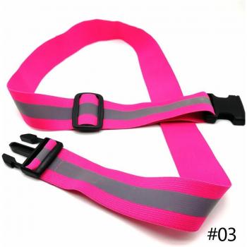 Elastic Reflective Safety Belt for High Visibility Running