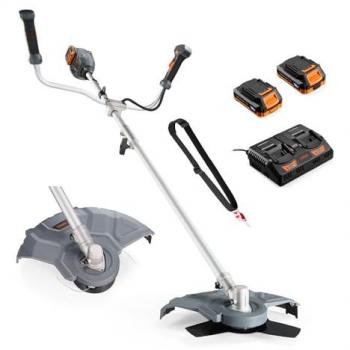 Dual‑Power 36V Cordless Trimmer & Brush Cutter