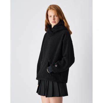 Champion Sudadera con Capucha Negra Mujer 117549-Kk001