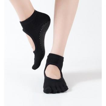 Flexible Cotton Sports Socks for Yoga and Dance - Fits Size 34-39