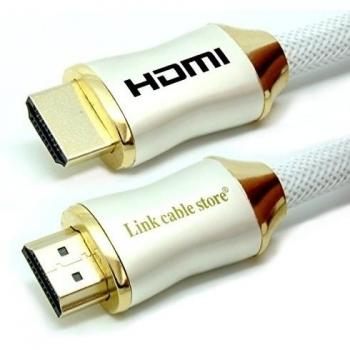 Cable HDMI LCS Orion 2 m, 1.4–2.0b, Full HD + 3D, CEC, Ethernet, Blanco