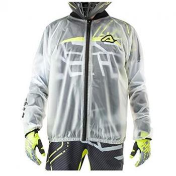 Giacca Antipioggia Moto Cross Enduto Acerbis Rain Pro Clear taglia L/X