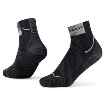 Small Black Buff Coolnet Quarter Socks