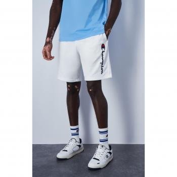 Pantalón corto Champion Legacy Auténtico Logo Grande blanco puro - L
