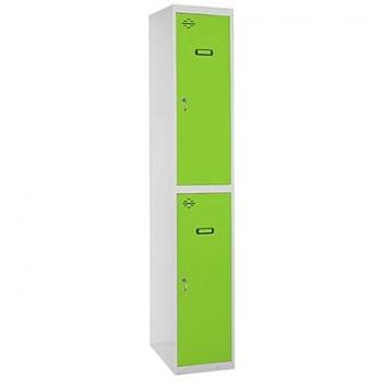 Casiers Simonrack en Métal Gris et Vert 180x30x50cm