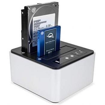OWC Estación Dock USB-C con 2 bahías para discos de 2,5 y 3,5 HDD