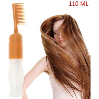 110ML Refillable Hair Dye Comb Bottle