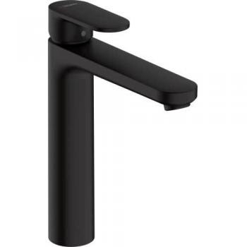 Hansgrohe Vernis Blend 190 Waschtischmischer mit Ablaufgarnitur, schwarz matt - 71552670