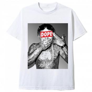 Camiseta XL RockShark Blanco Lil Wayne
