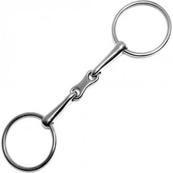 Lorina Thin French Link Loose Ring Snaffle 4.5in