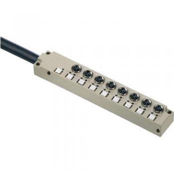 Weidmüller SAI-8-F 4P M8 L 5M 1828620000 Sensor/Aktorbox passiv M8-Verteiler mit Metallgewinde 1 St