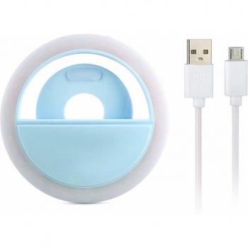 Draagbare LED Ringlamp voor Smartphone