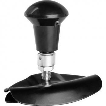 Bouton de direction pliable noir