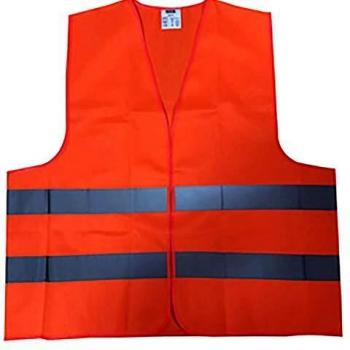 Chaleco de alta visibilidad naranja XL