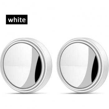 2pcs 360 Degree Rotating Small Round Car Mirrors